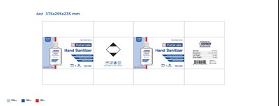 4oz (4oz Sanitizer Box Design)